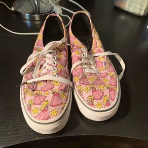 Nintendo Princess Peach Vans